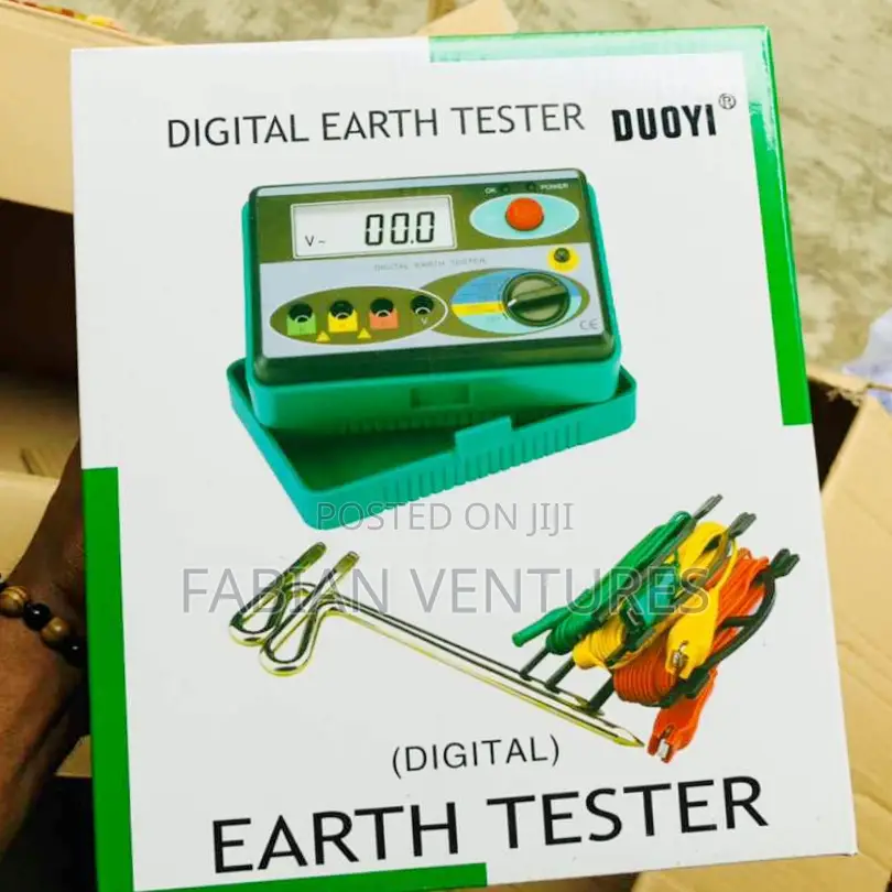 DUOYI DY4100 Digital Resistance Tester Earth Meter