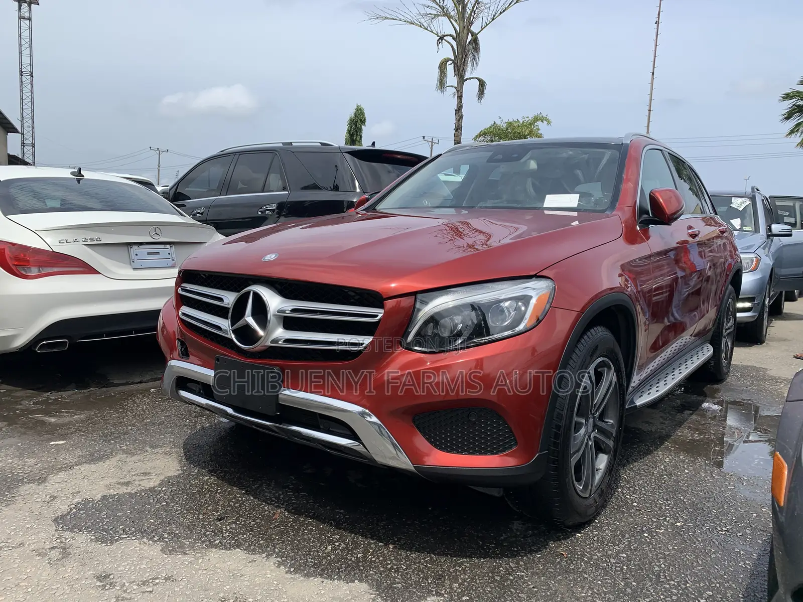 Mercedes-Benz GLC-Class 2016 Red