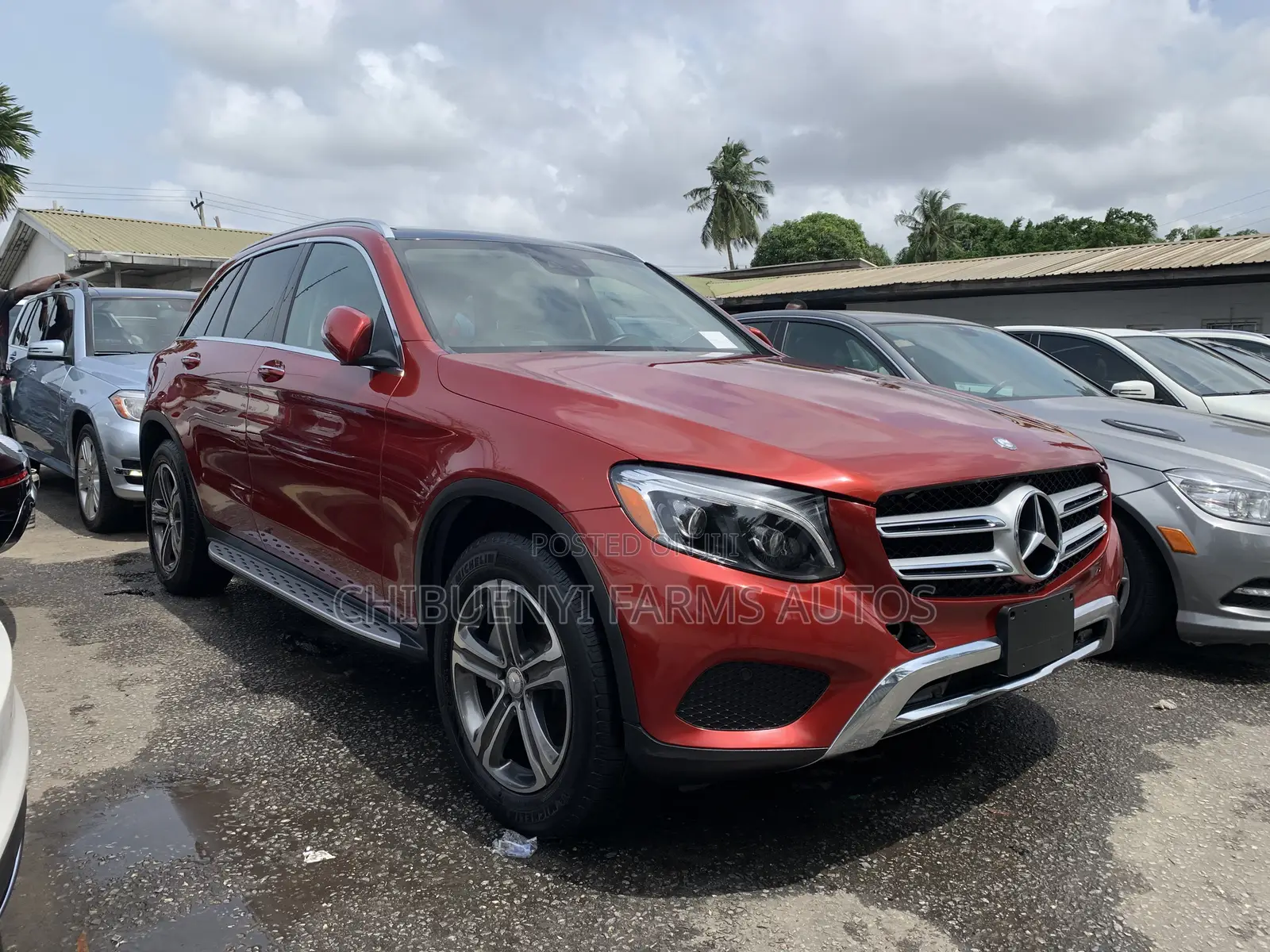 Mercedes-Benz GLC-Class 2016 Red