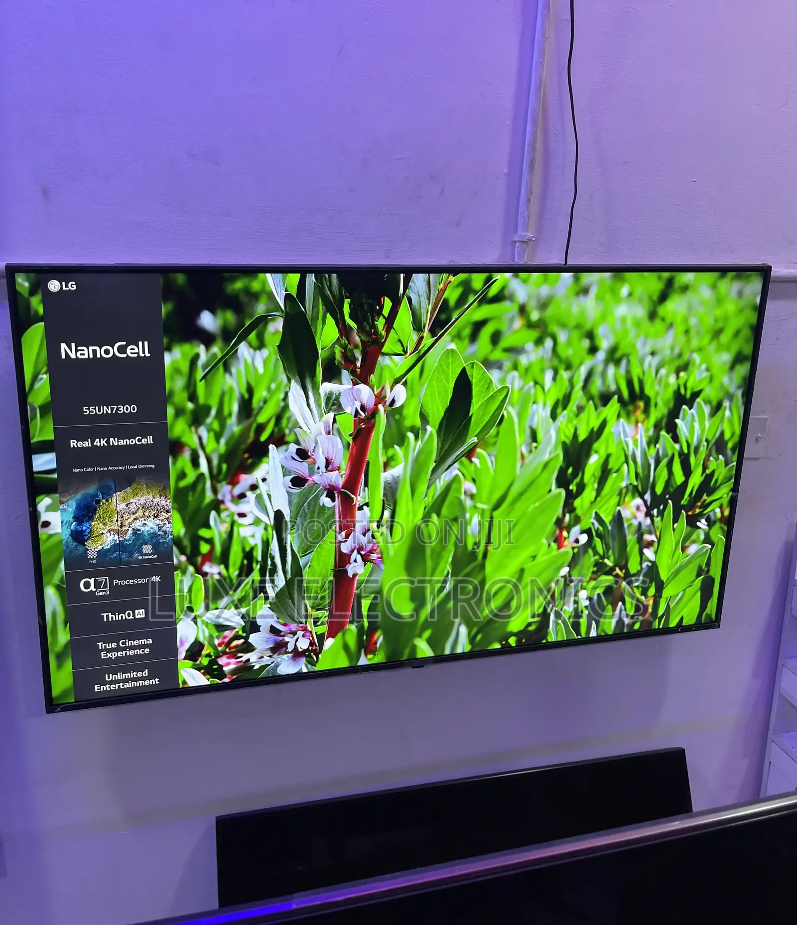 LG 55 Inches Nanocell AITHINQ Smart Tv UK USED
