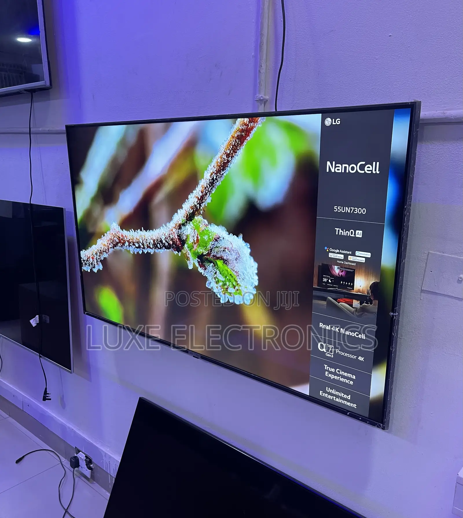 LG 55 Inches Nanocell AITHINQ Smart Tv UK USED