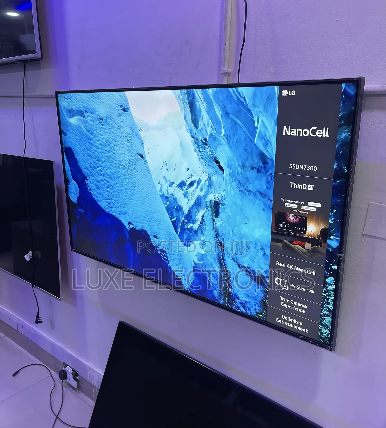 LG 55 Inches Nanocell AITHINQ Smart Tv UK USED