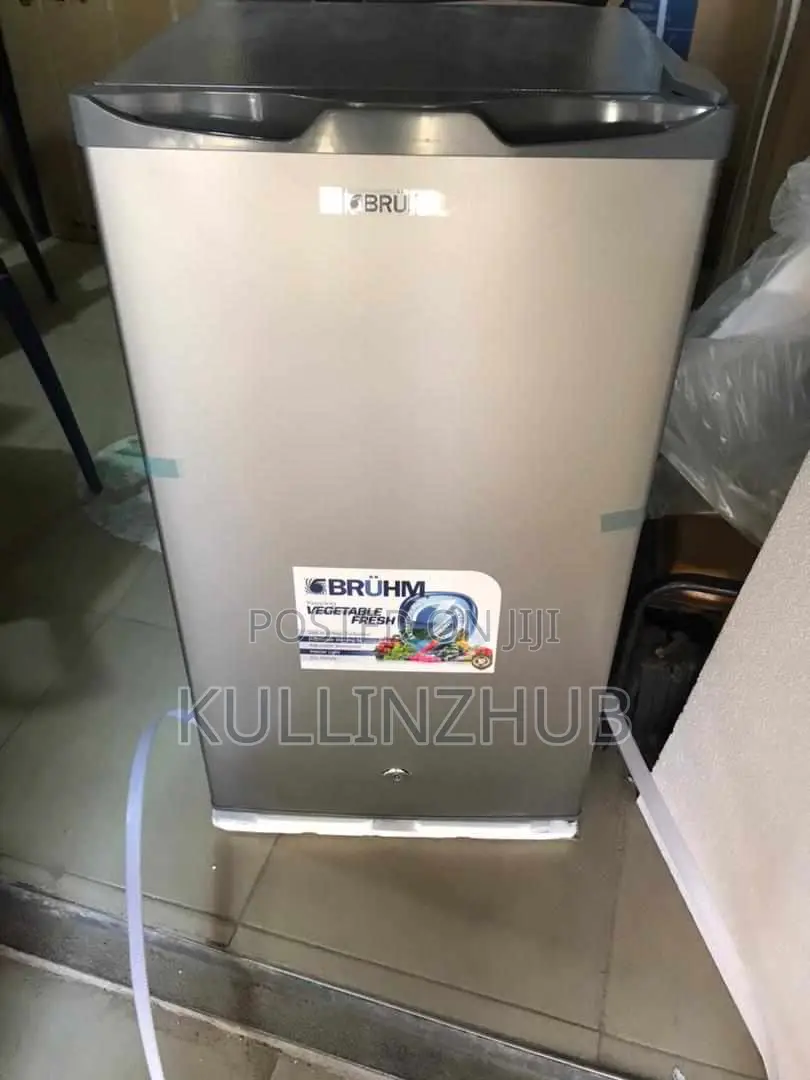 Bruhm Single Door, Table Top Refrigerator Brs-93 – Inox