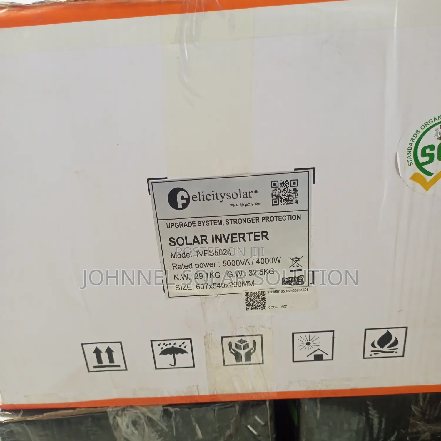 5kva 24volt FELICITY SOLAR Non-Hybrid Inverter
