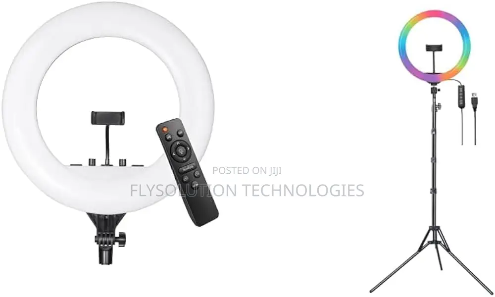 18 Inches RGB Selfie Ringlight Led With Stand