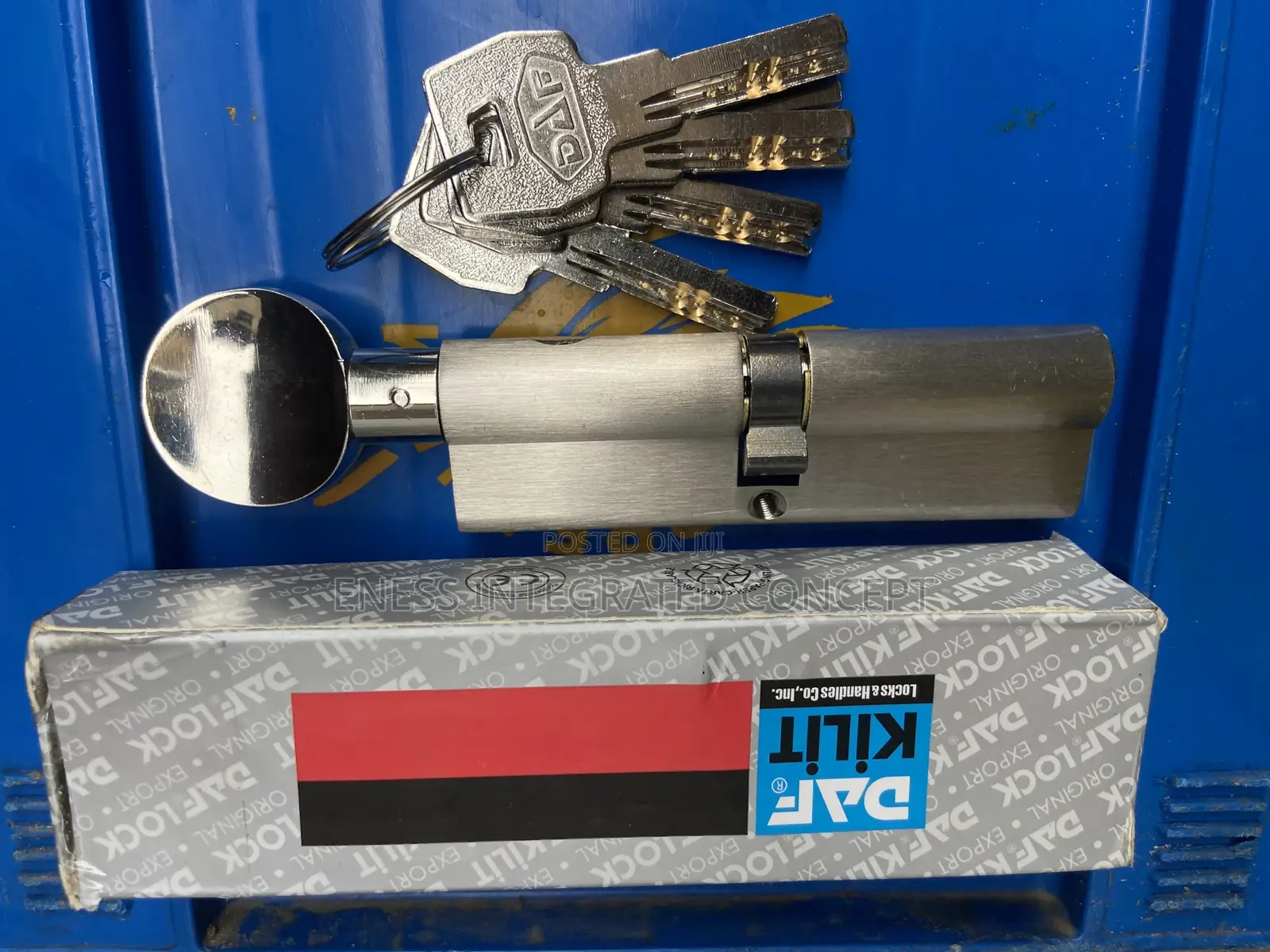 Daf Quality Knob Cylinder Lock - 100mm