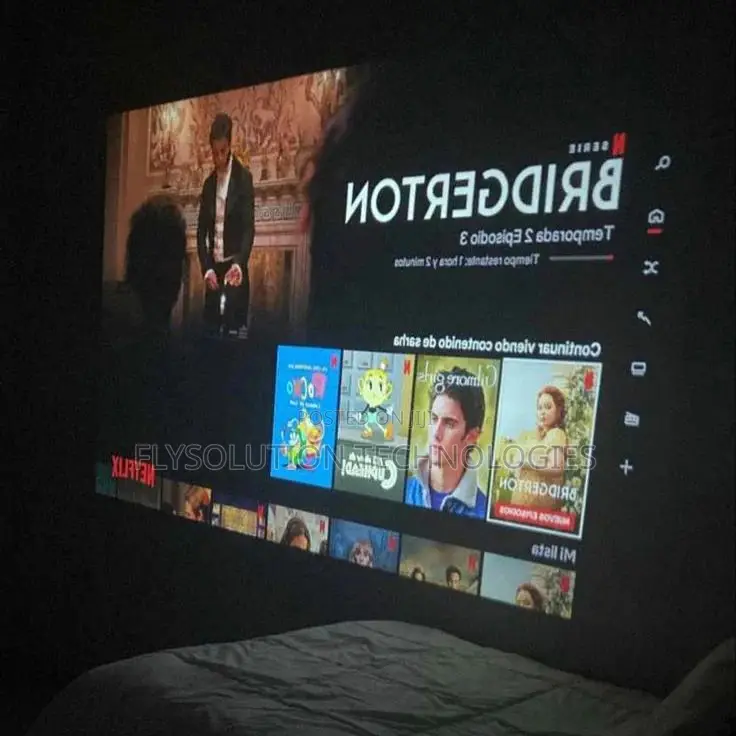 Portable LED Display Mini Projector | Yellow Box