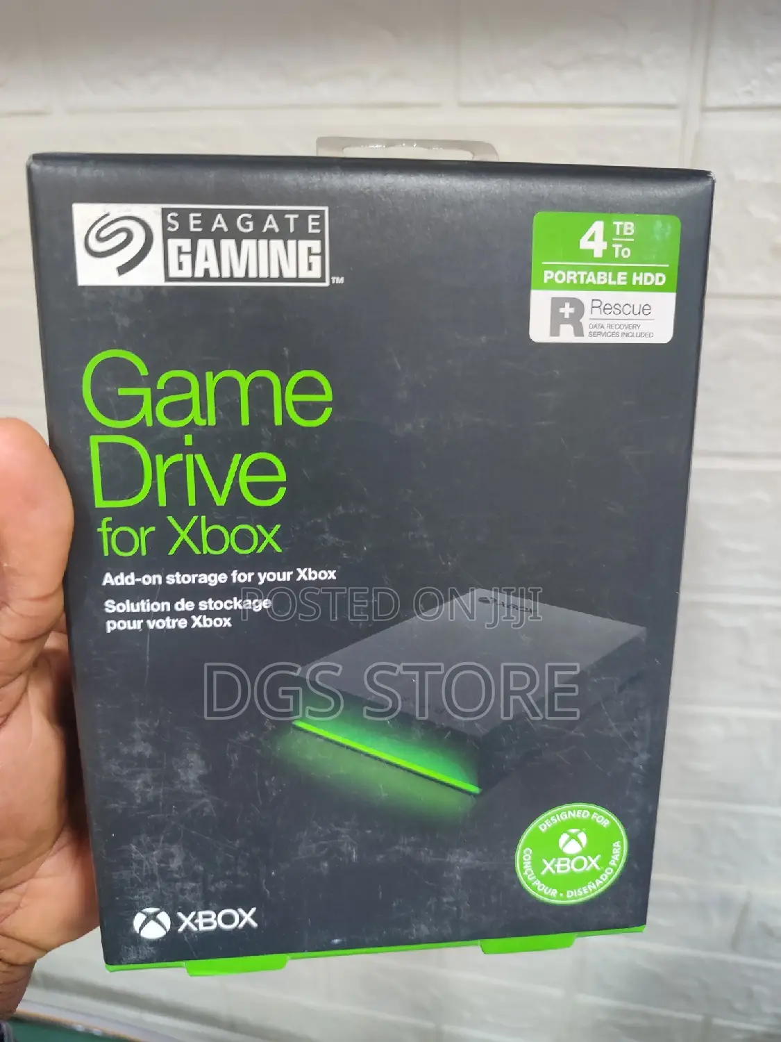 Seagate 4tb HD External Hard Drive for Xbox One