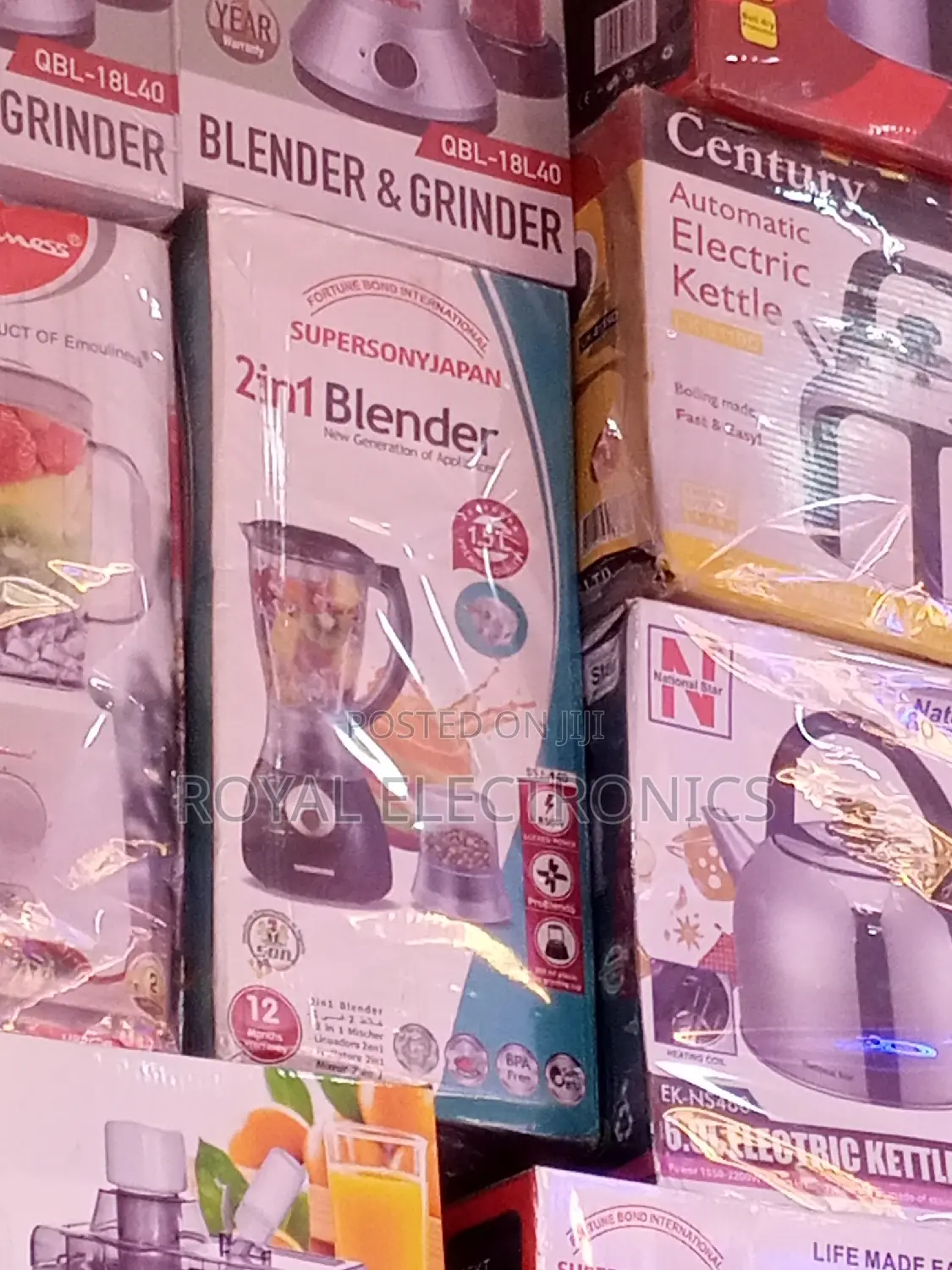 Very New Supersony 2 in 1 Multifunction Blender