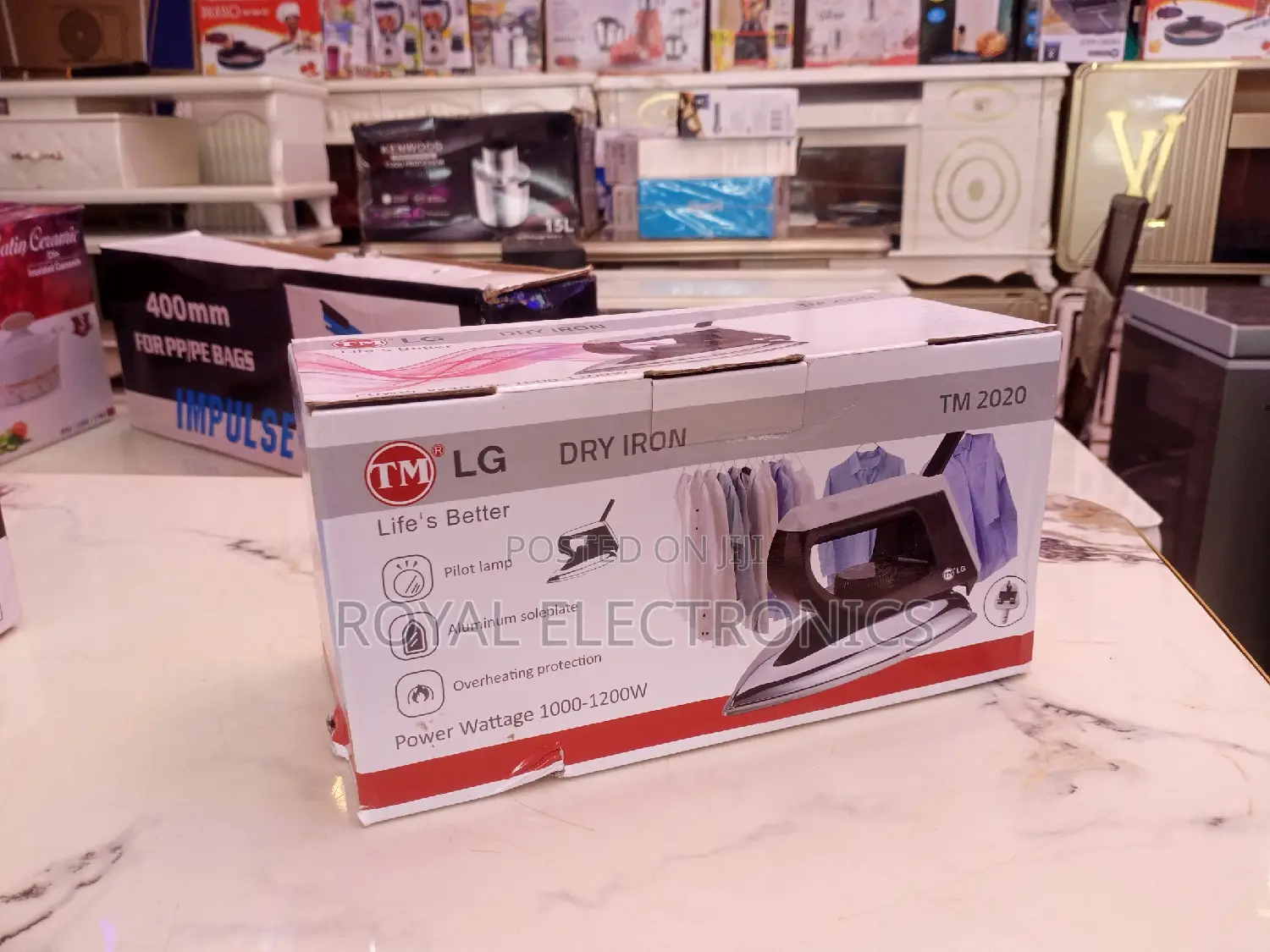 Very New Lg 1200W Electric Dry Iron