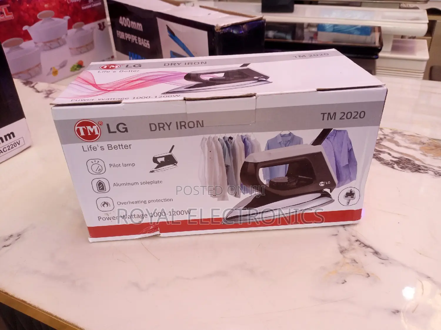 Very New Lg 1200W Electric Dry Iron