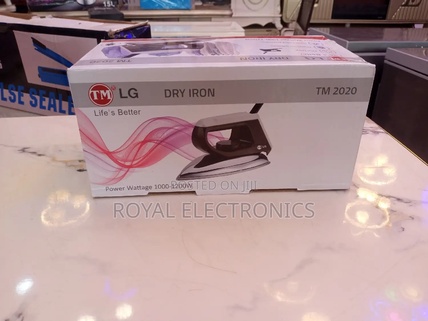 Heavy Duty Lg 1200W Electric Dry Iron