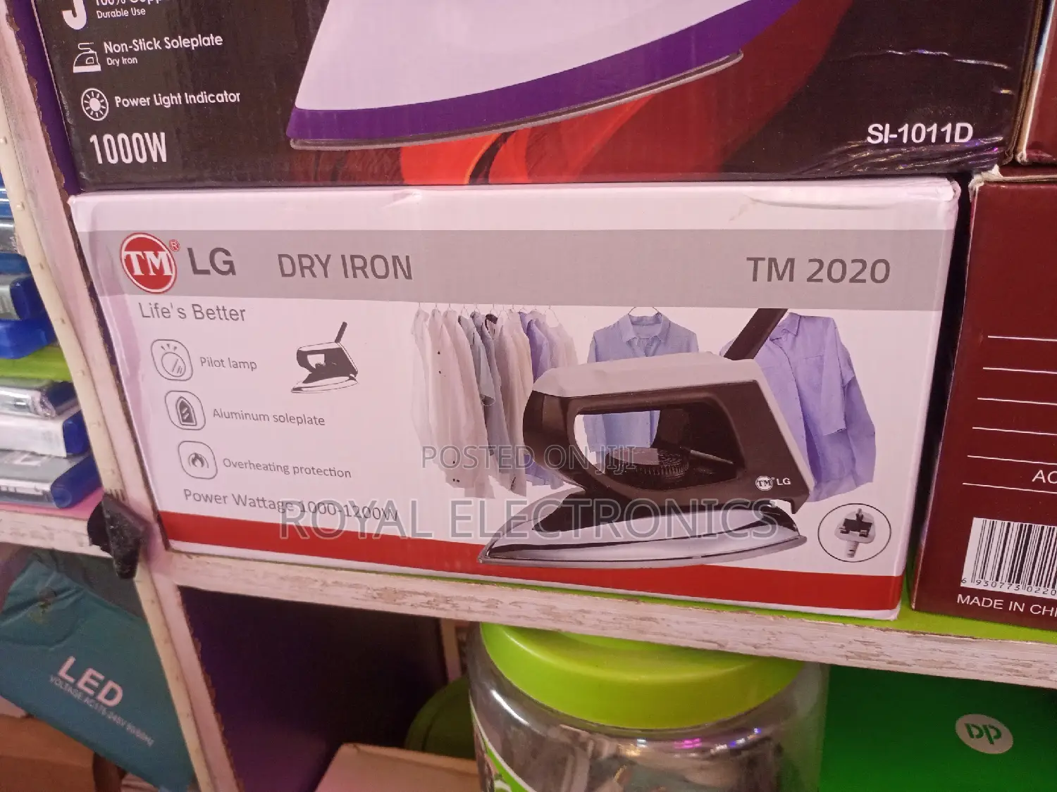 Powerful Lg 1200W Electric Dry Iron