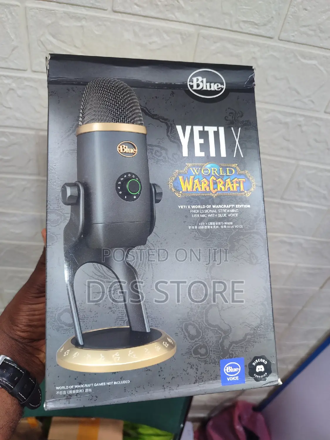 Blue Yeti X World Warcraft Edition Professional Streaming 