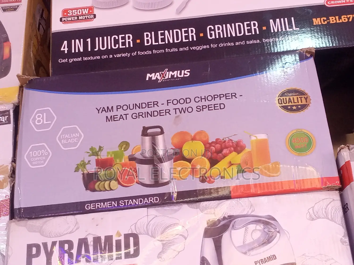 Classic New Maximus 8L Powerful Yam Pounder