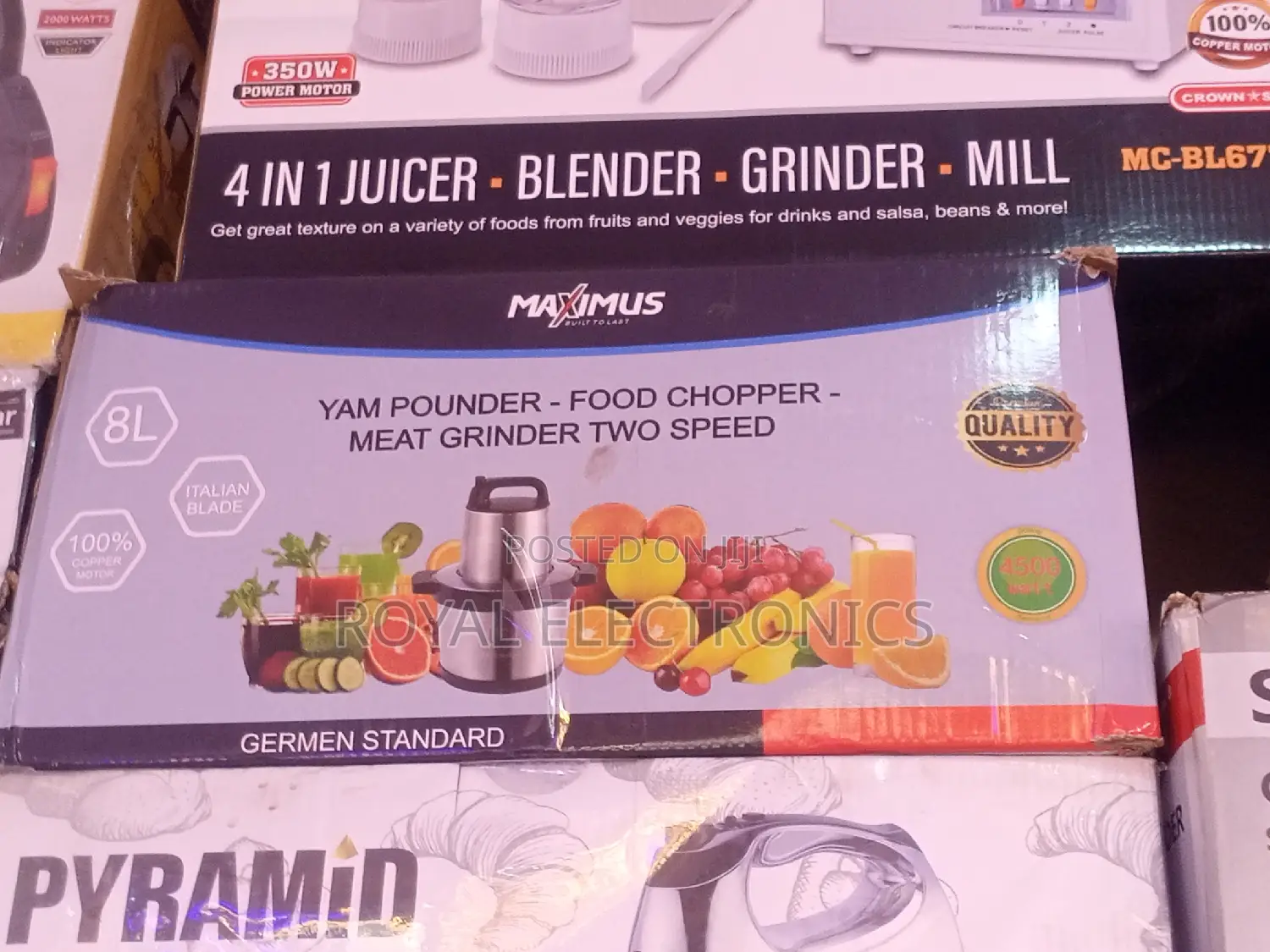 Great Quality New Maximus 8L Powerful Yam Pounder