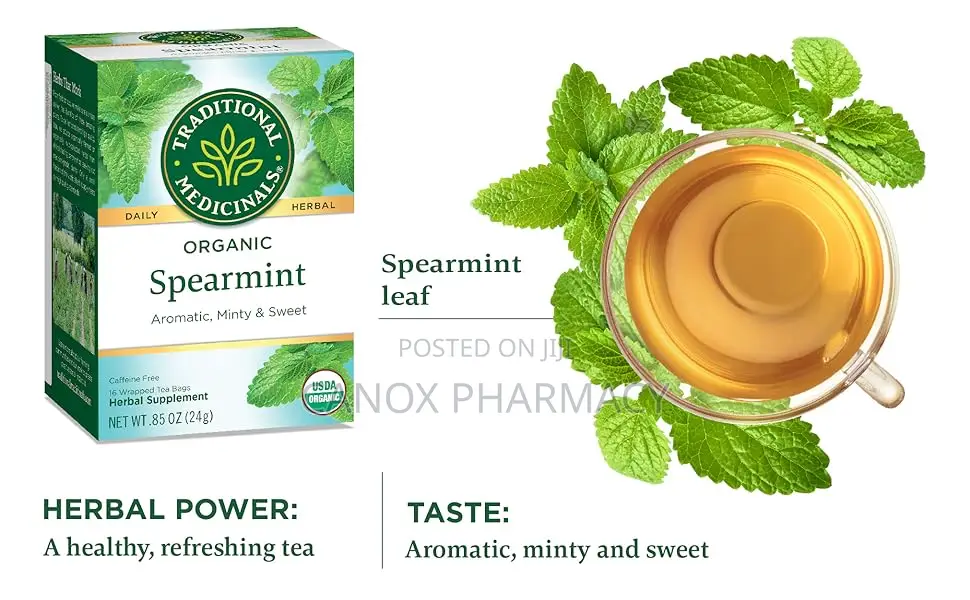 Traditional Medicinals Organic Spearmint Tea -16 Tea Bags