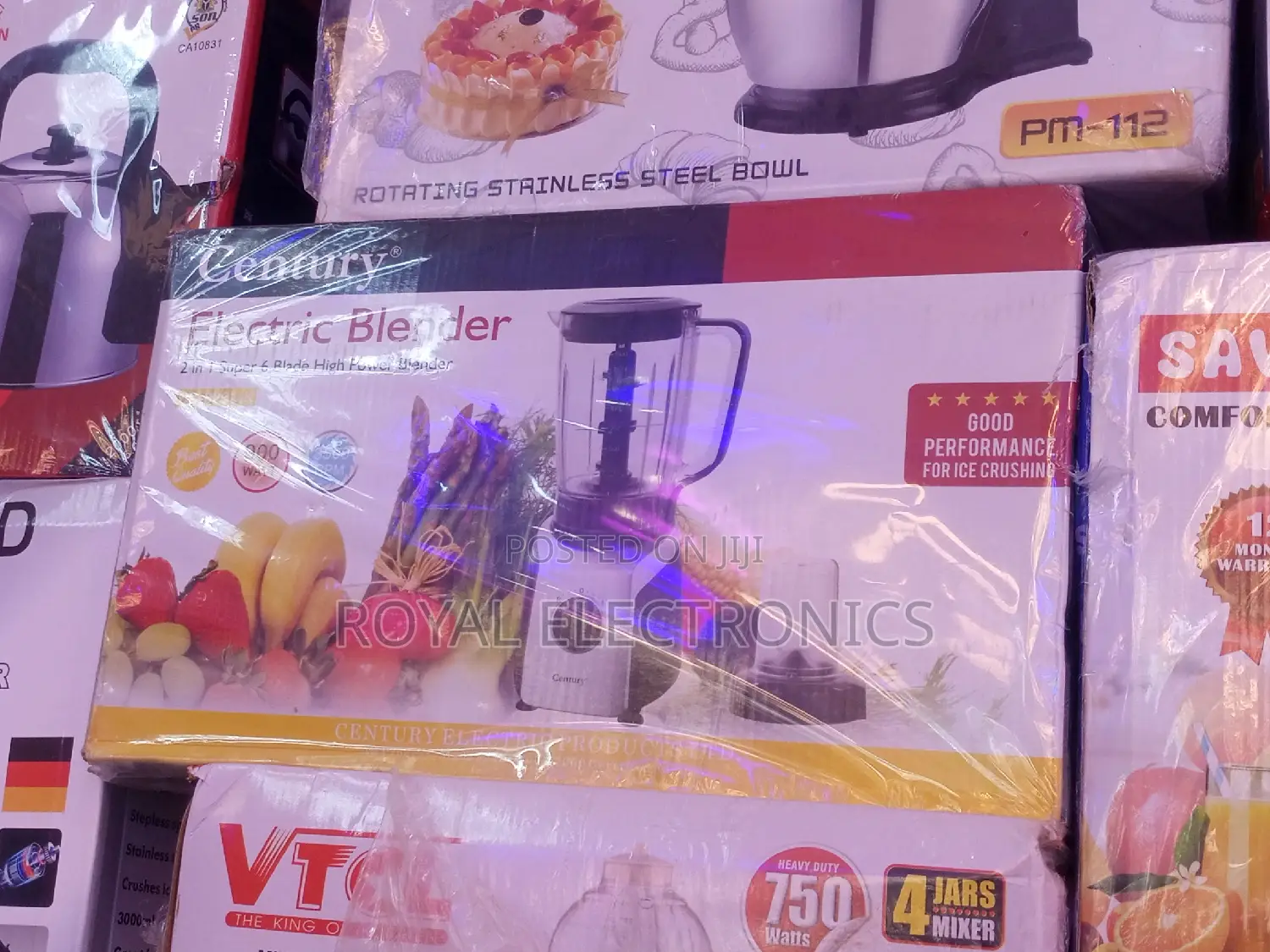 Powerful Century 2 in 1 900watts Electric Blender