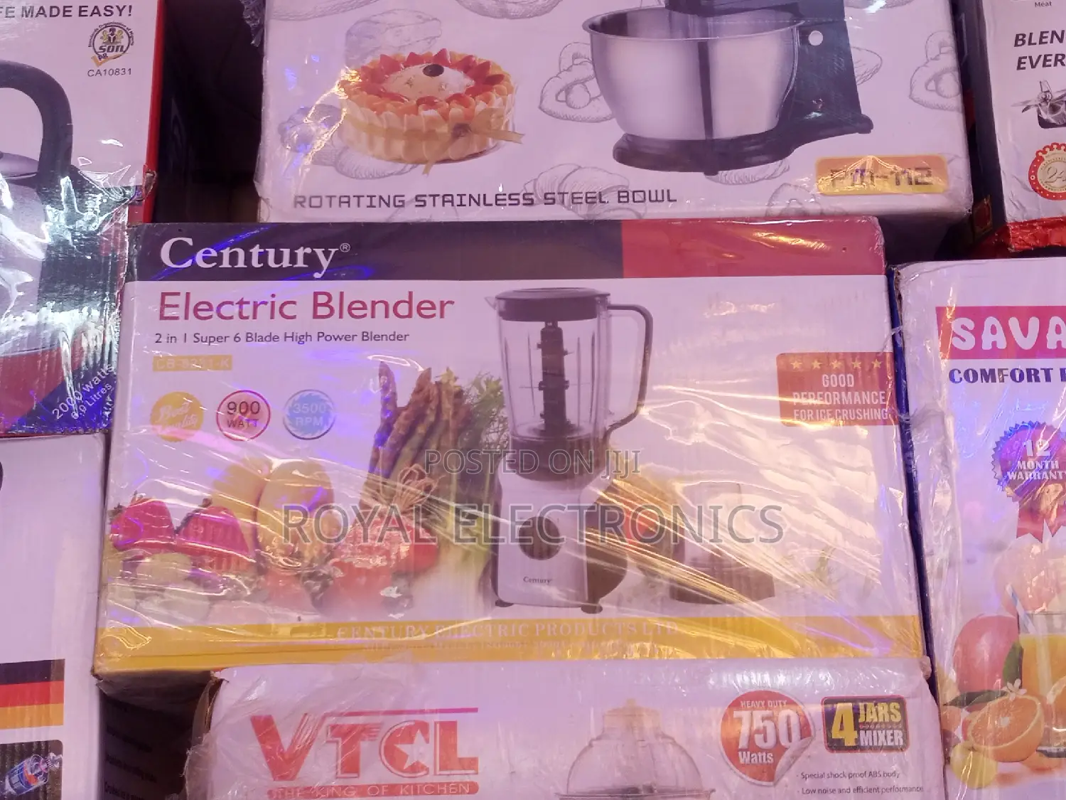 World Class Century 2 in 1 900watts Electric Blender
