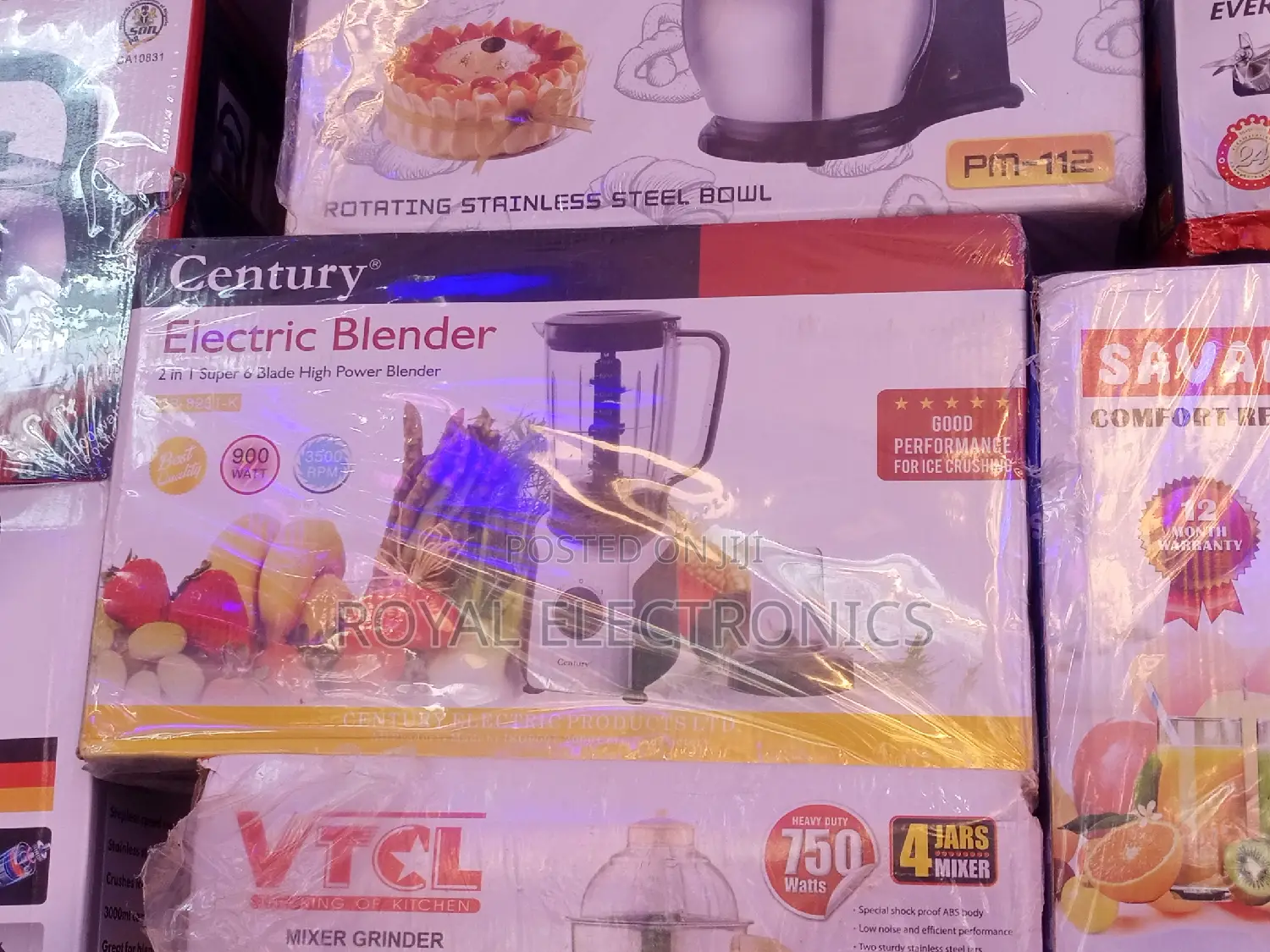 World Class Century 2 in 1 900watts Electric Blender