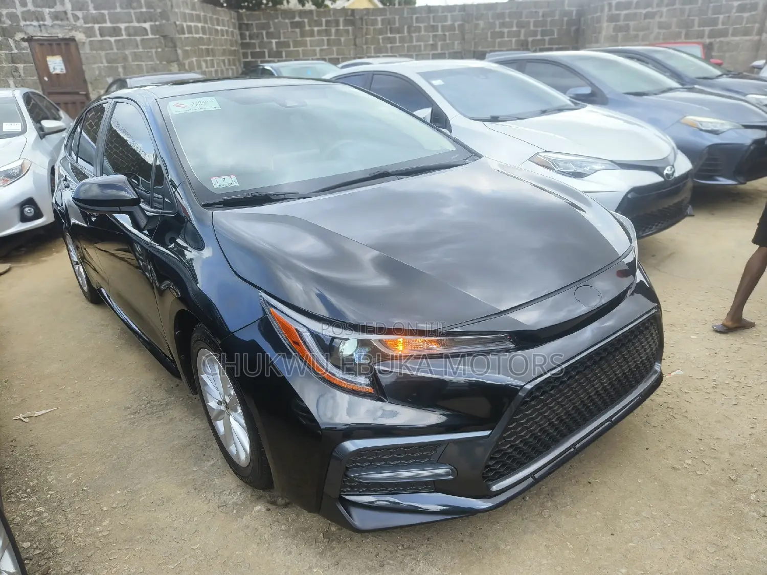Toyota Corolla XLE 2020 Black