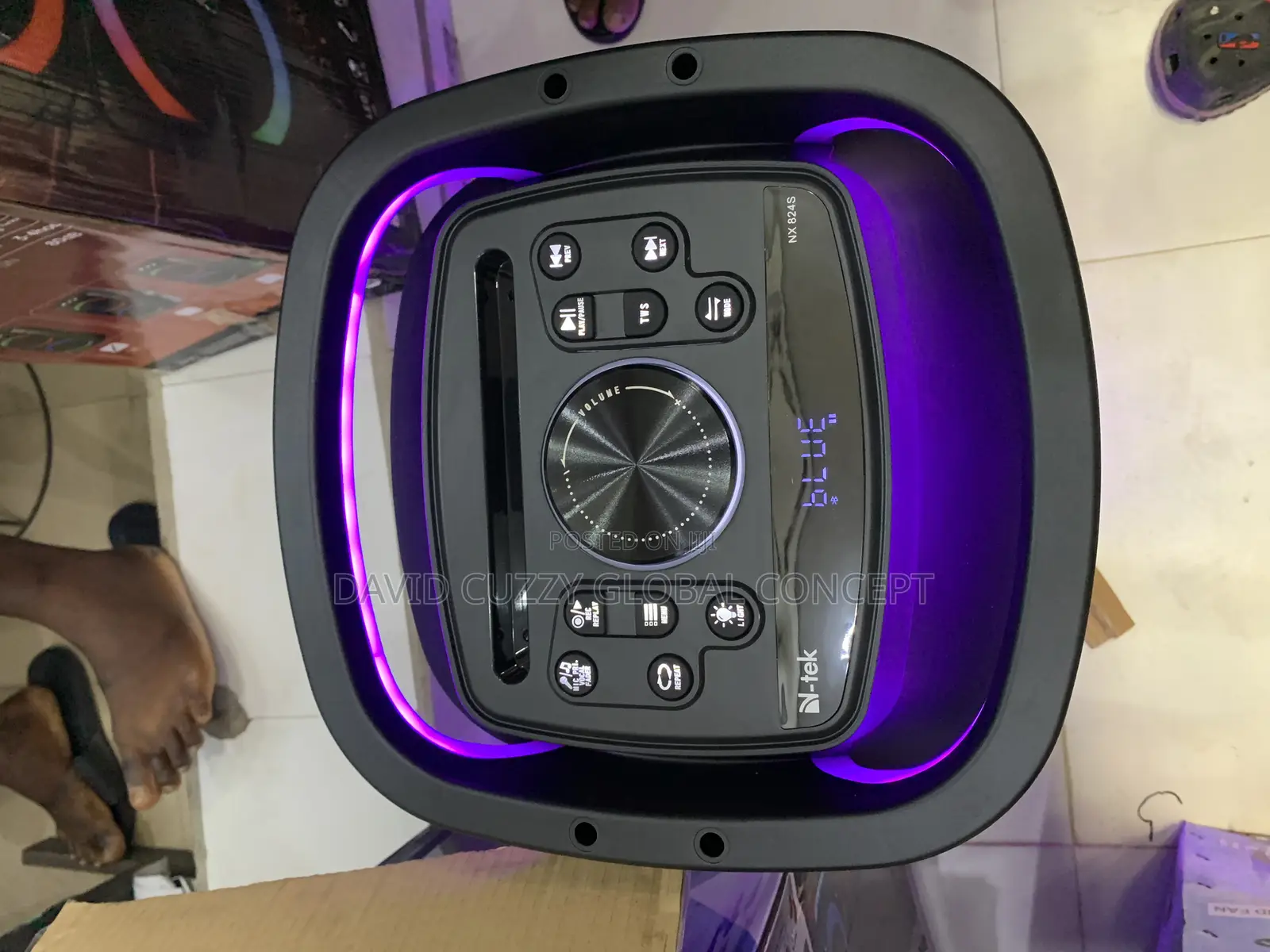N-Tek Rechargeable Party Speaker 