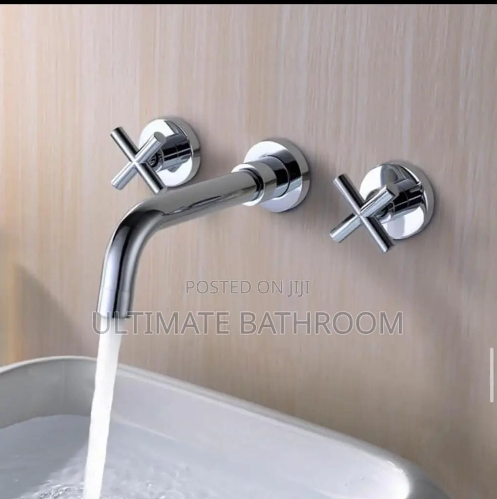 High Quality Stainless Steel Double Control Conduit Basin Mixer Tap