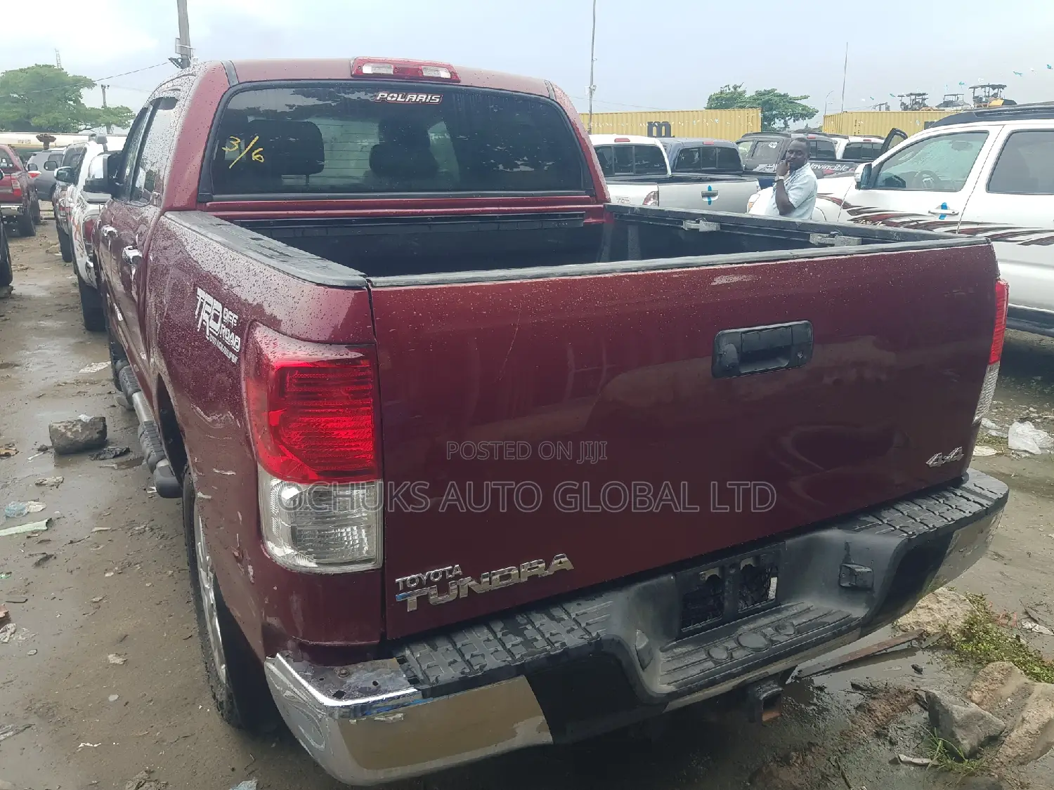 Toyota Tundra 2011 Red