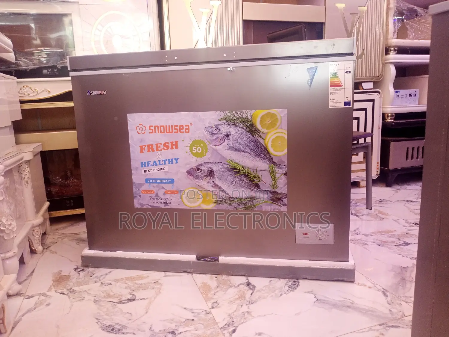 New Powerful Snowsea 250 Liters Chest Freezer | Bd-370