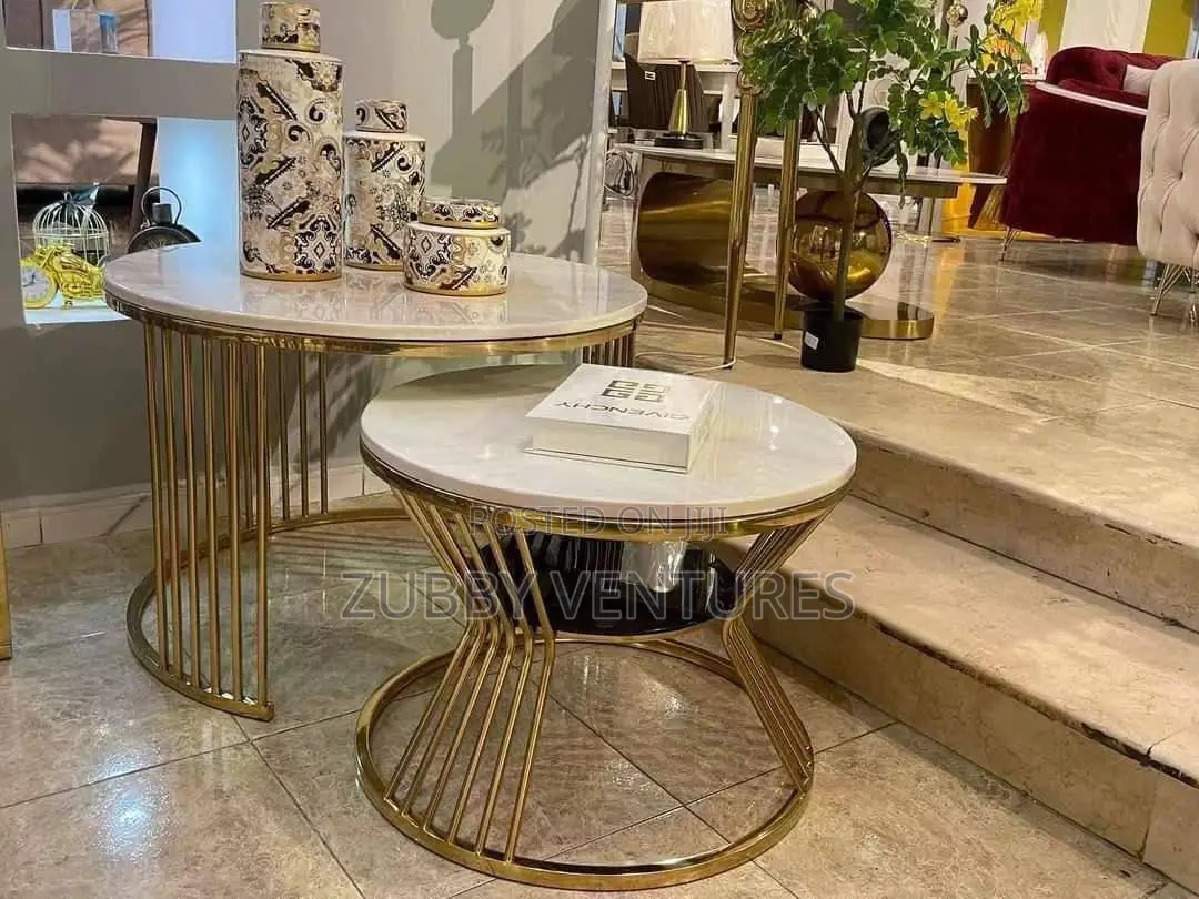 Brand New Imported Marble Top Center Table