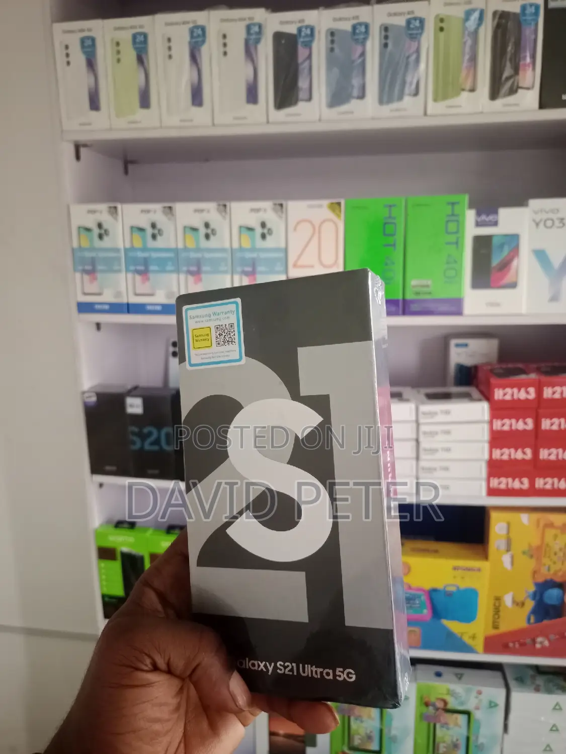 New Samsung Galaxy S21 Ultra 5G 128 GB Silver