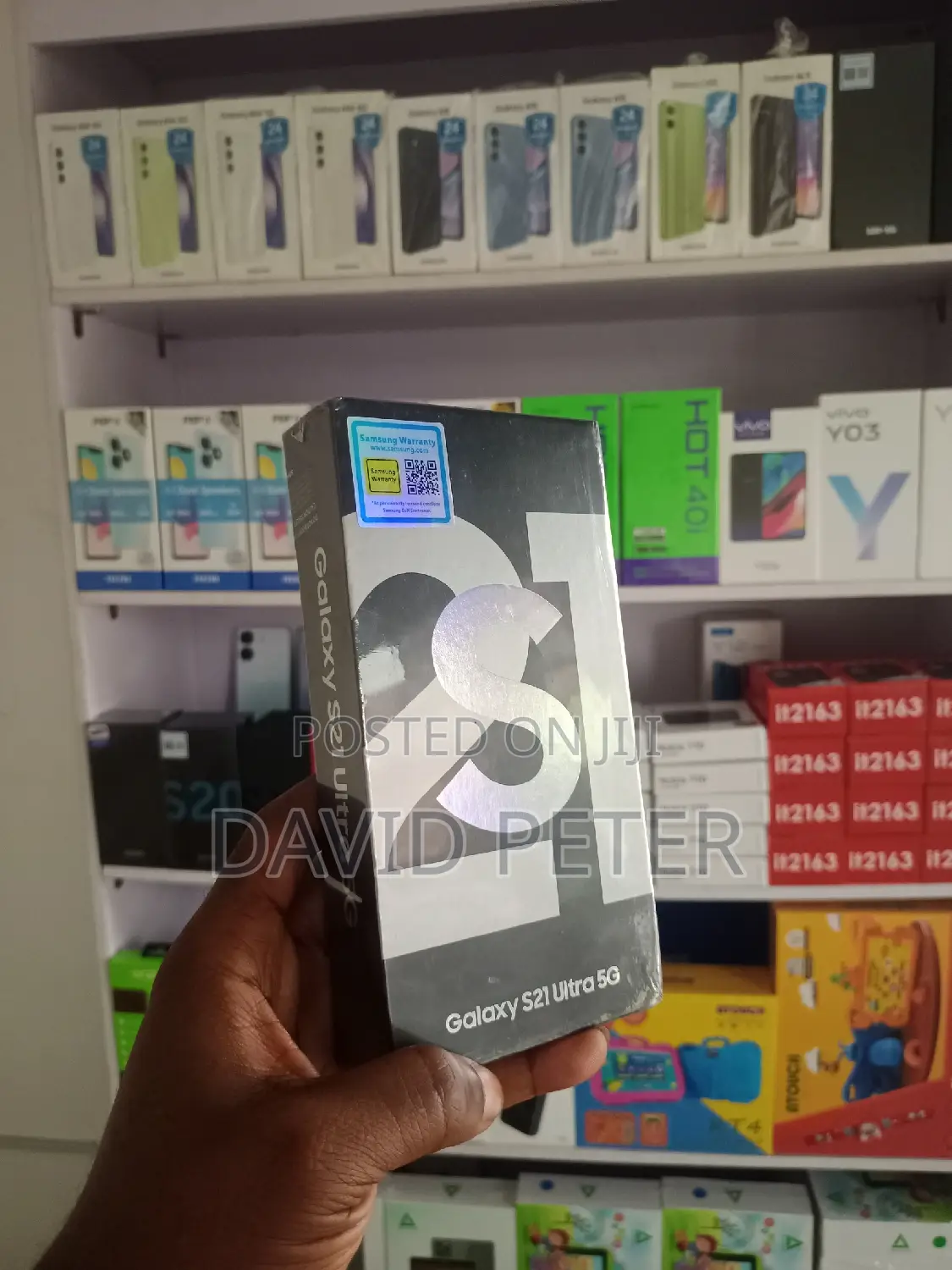 New Samsung Galaxy S21 Ultra 5G 128 GB Silver