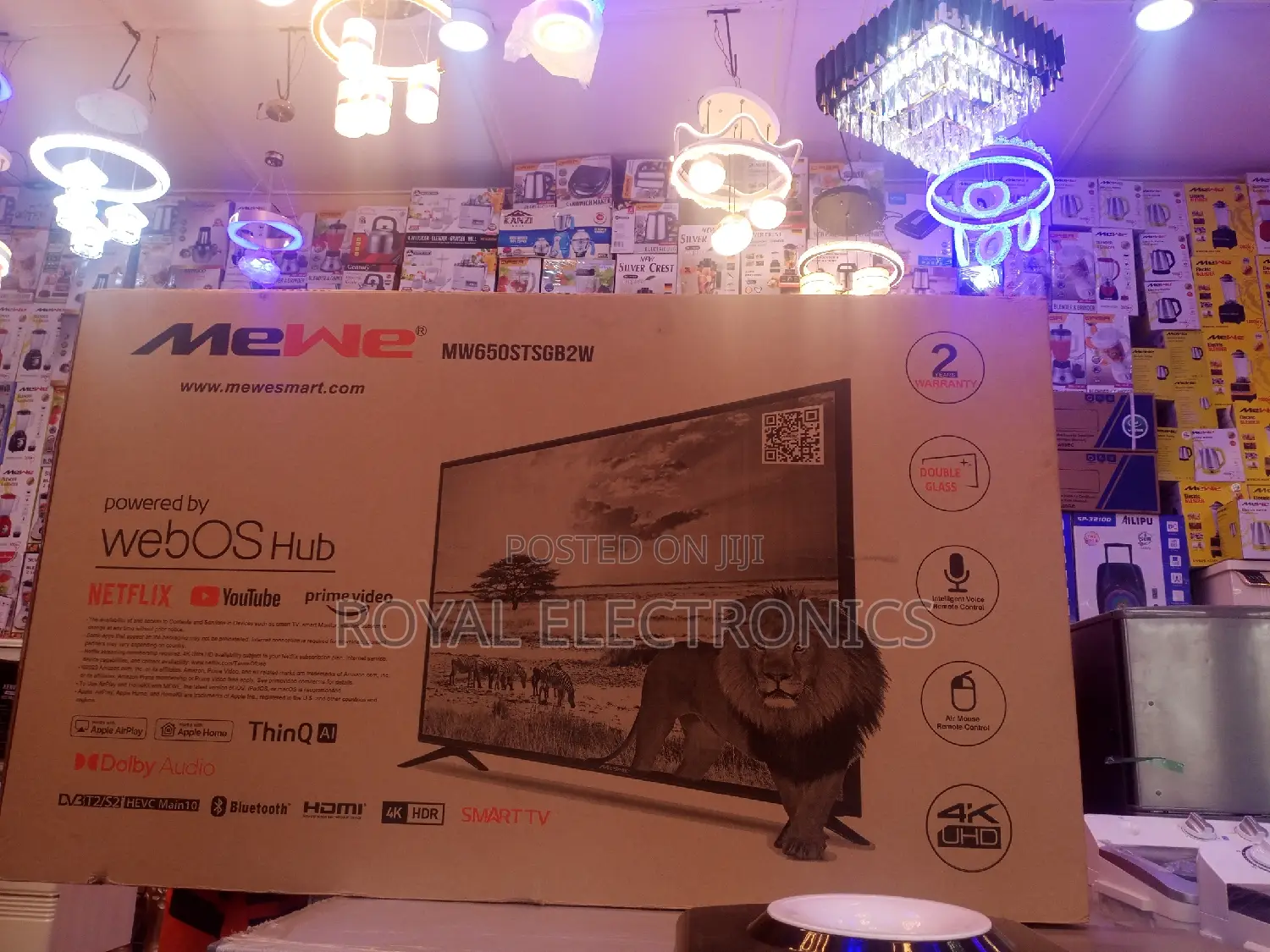 Very New Mewe 65 Inch Smart Double Screen Android TV