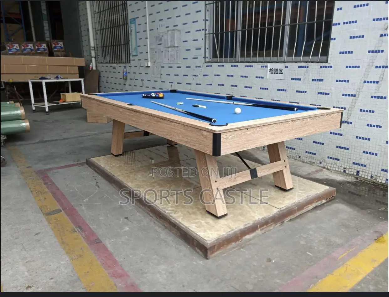 7feet Snooker With Tennis And Dinning Top