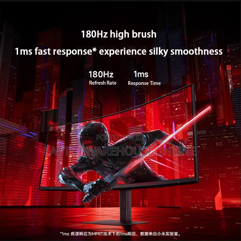 Xiaomi Redmi 34inch WQHD Curved Gaming 180hz Monitor
