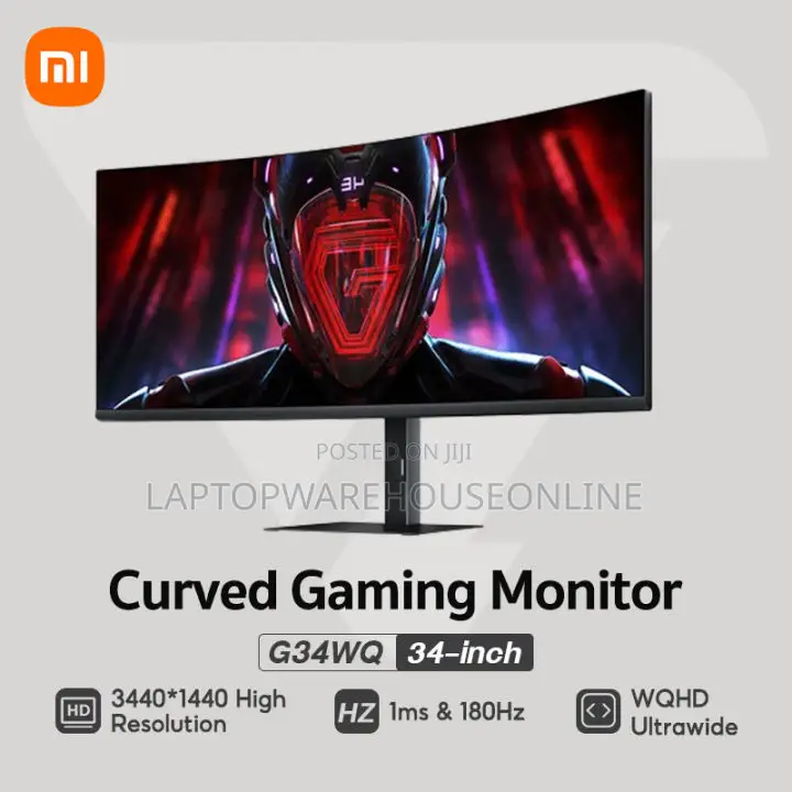 Xiaomi Redmi 34inch WQHD Curved Gaming 180hz Monitor