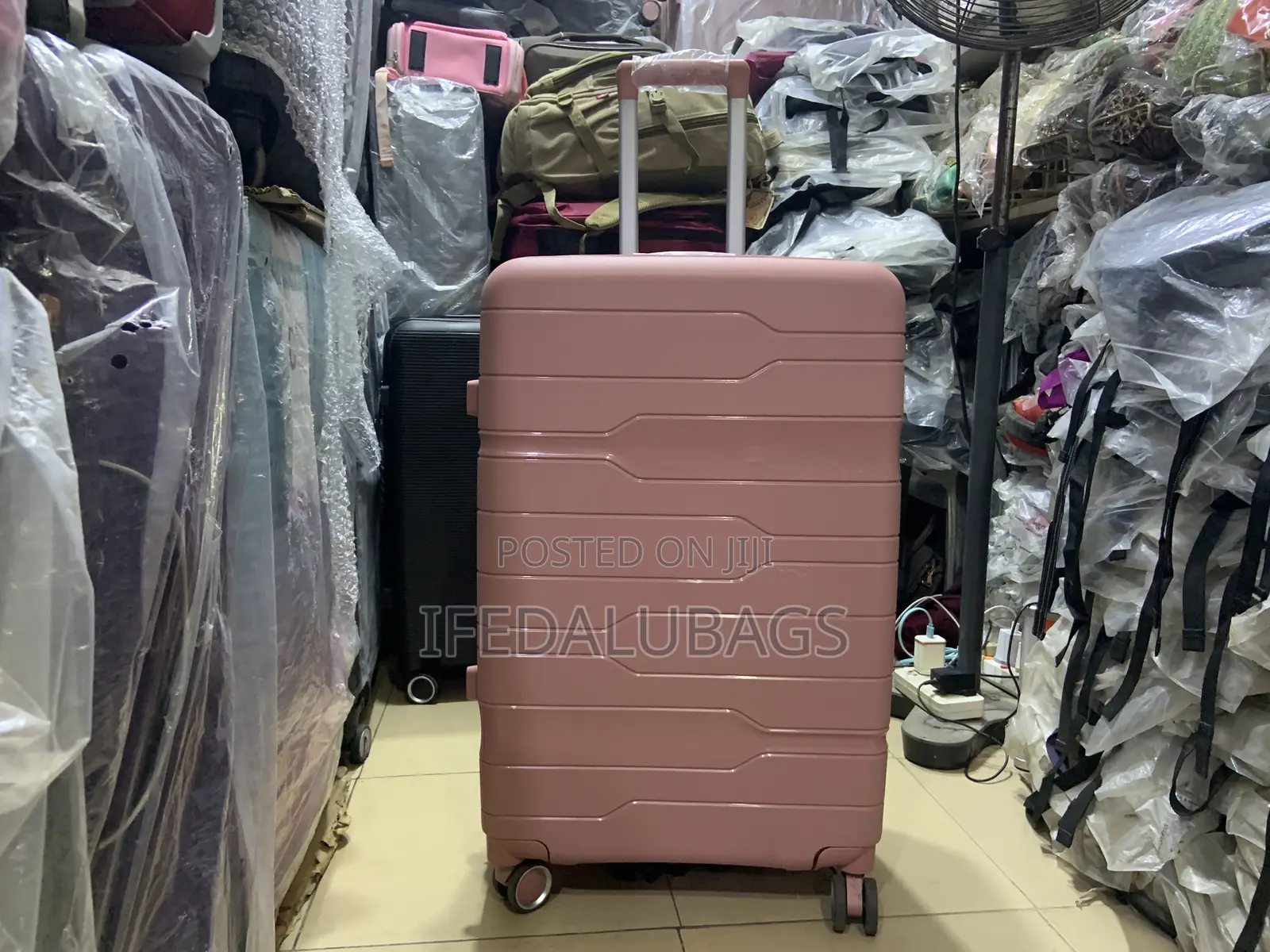 Big Size Quality Rose Gold Unbreakable Travel Luggage