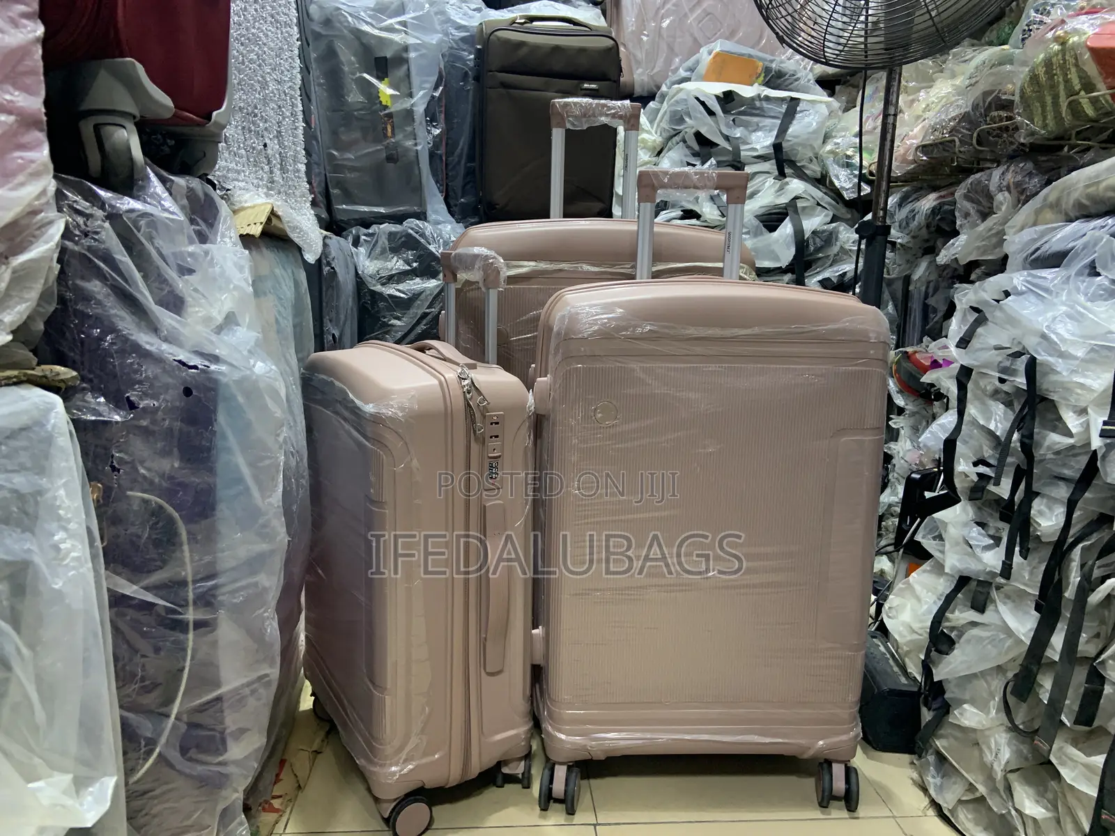 Set of Nude Quality Unbreakable Good Pathner Travel Luggage