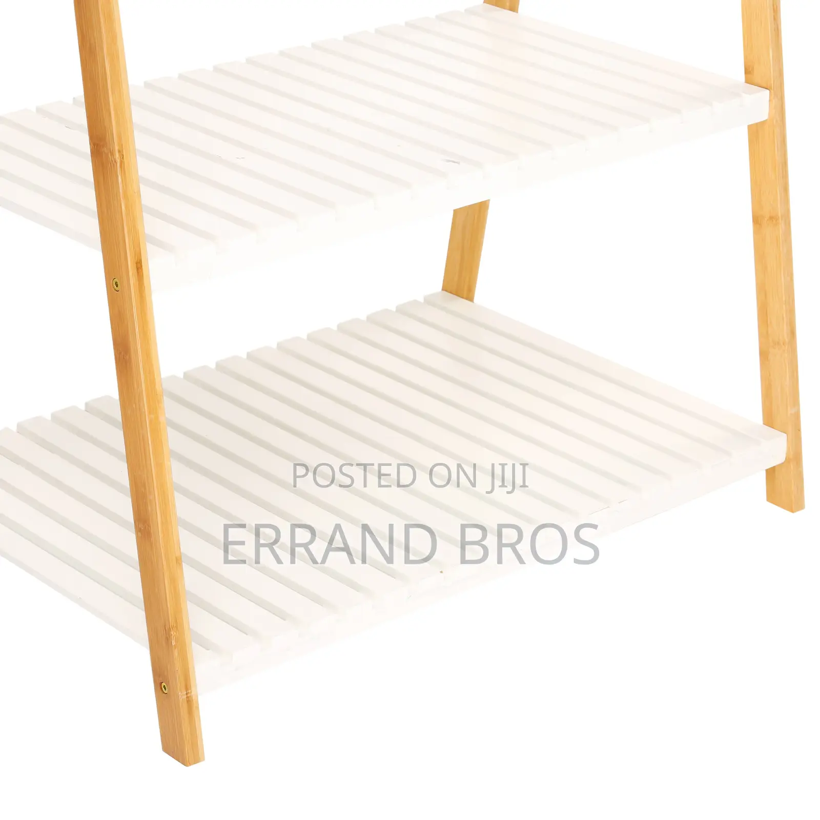 Wooden Clothes Rail With Shoe Rack.