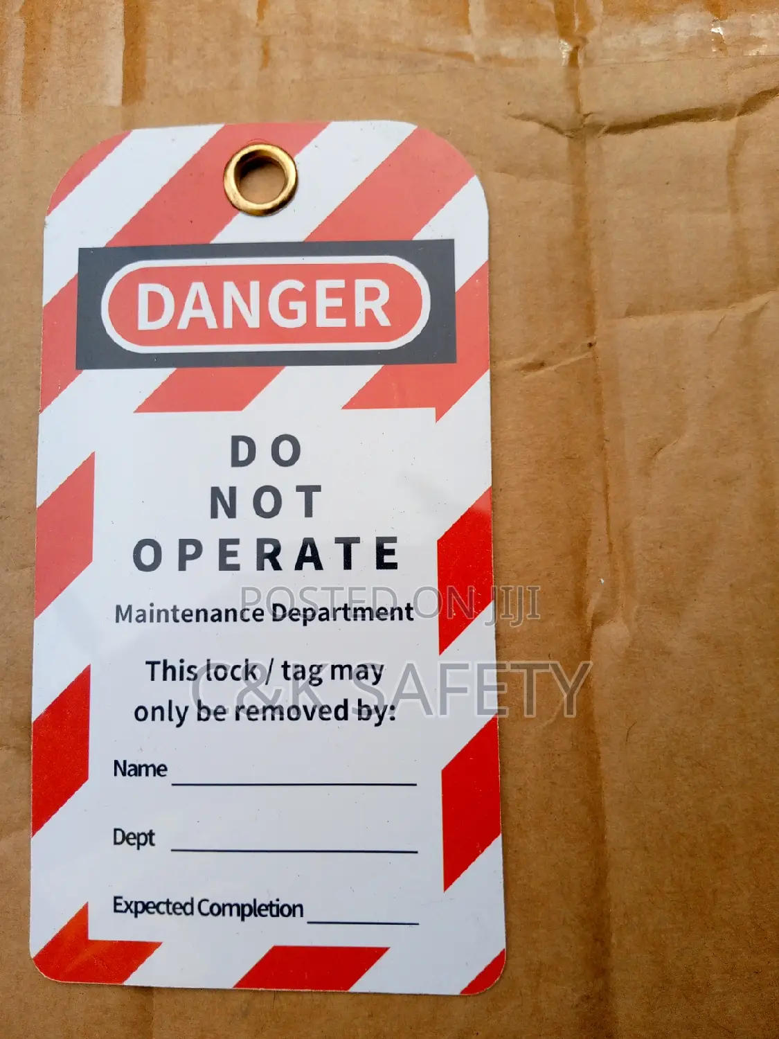 Safety Tag