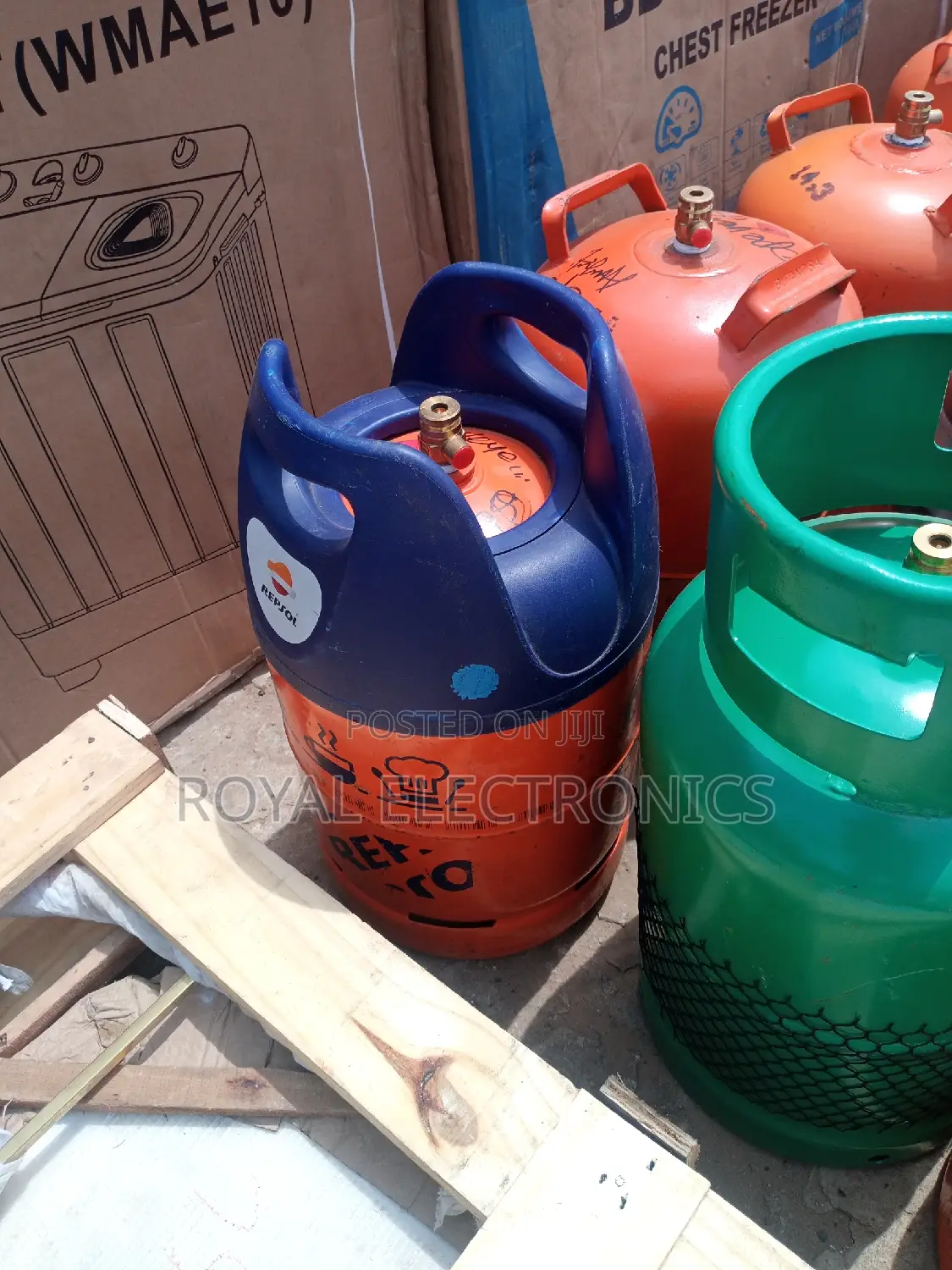 Repsol 12.5kg Butano Gas Cylinder