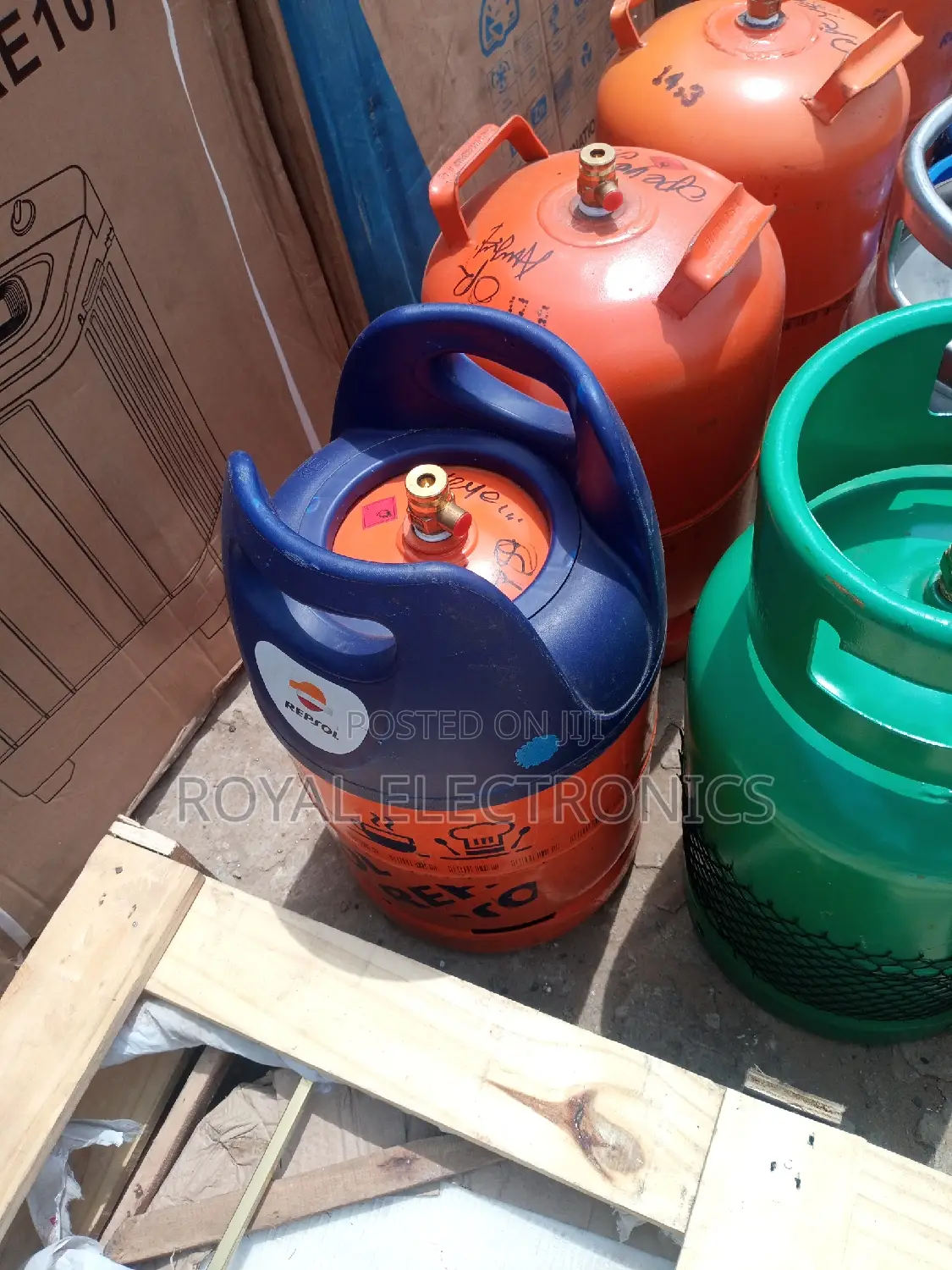 Repsol 12.5kg Butano Gas Cylinder