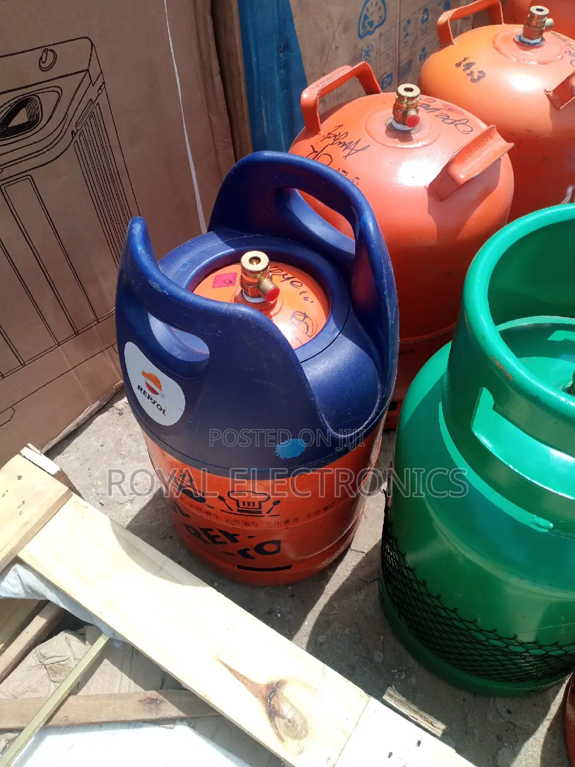 Heavy Duty Repsol 12.5kg Butano Gas Cylinder