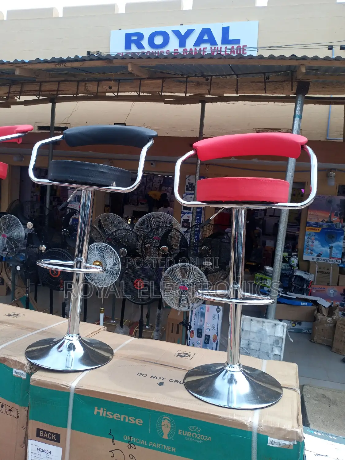Brand New Comfortable Chrome Bar Stool With Backrest