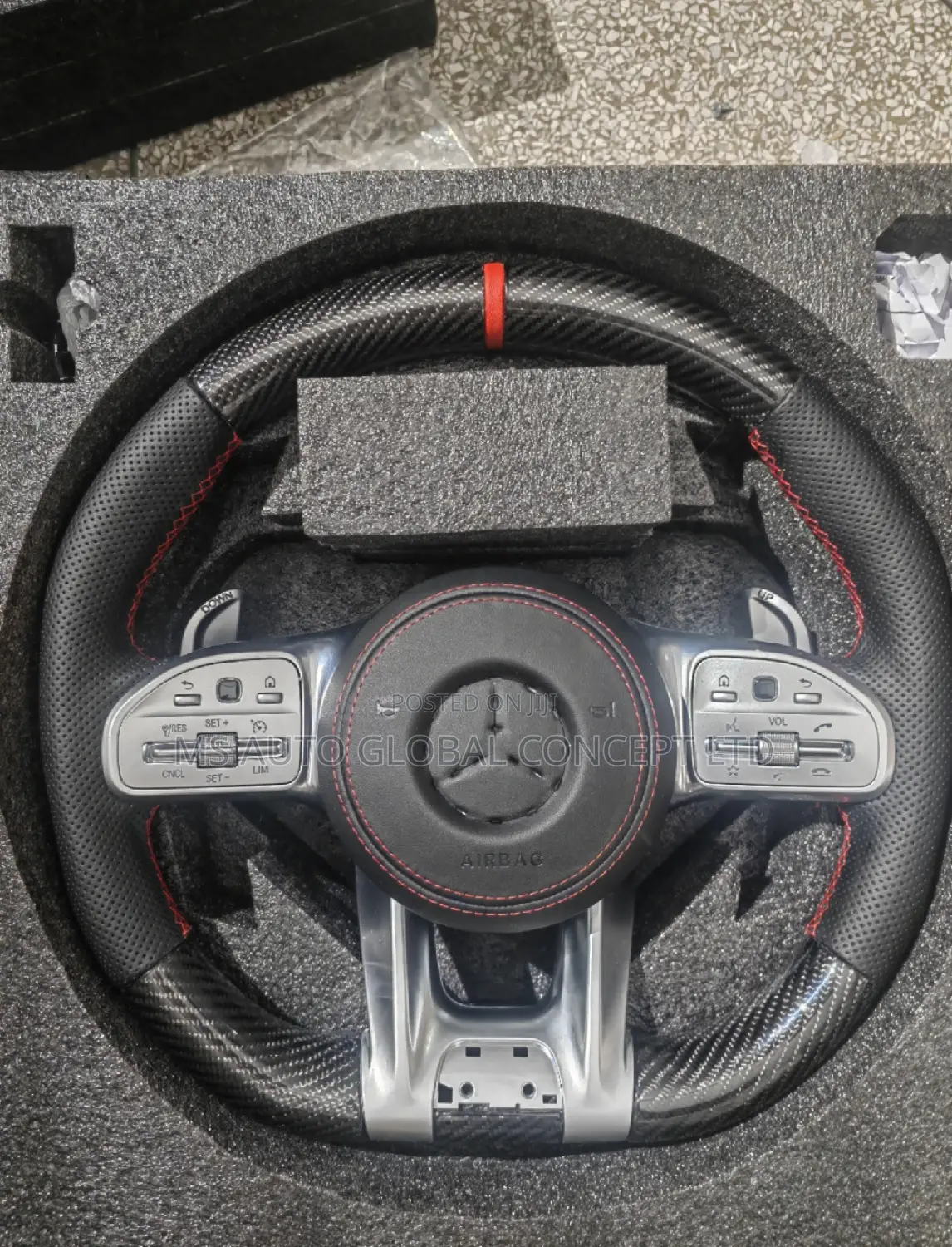 Mercedes Benz Steering Wheel Upgrade