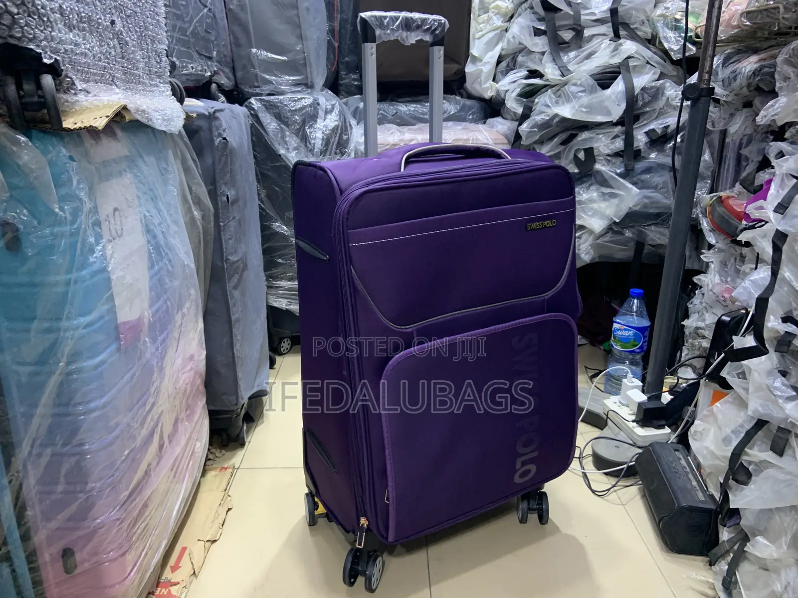 Medium Size Quality Swiss Polo Travel Luggage