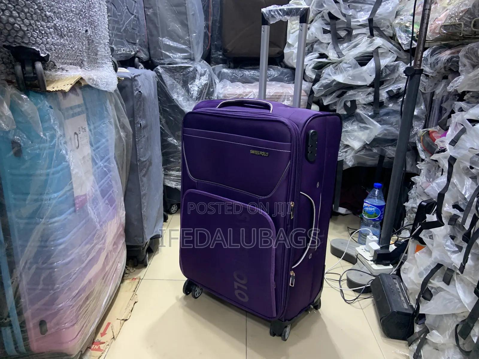 Medium Size Quality Swiss Polo Travel Luggage