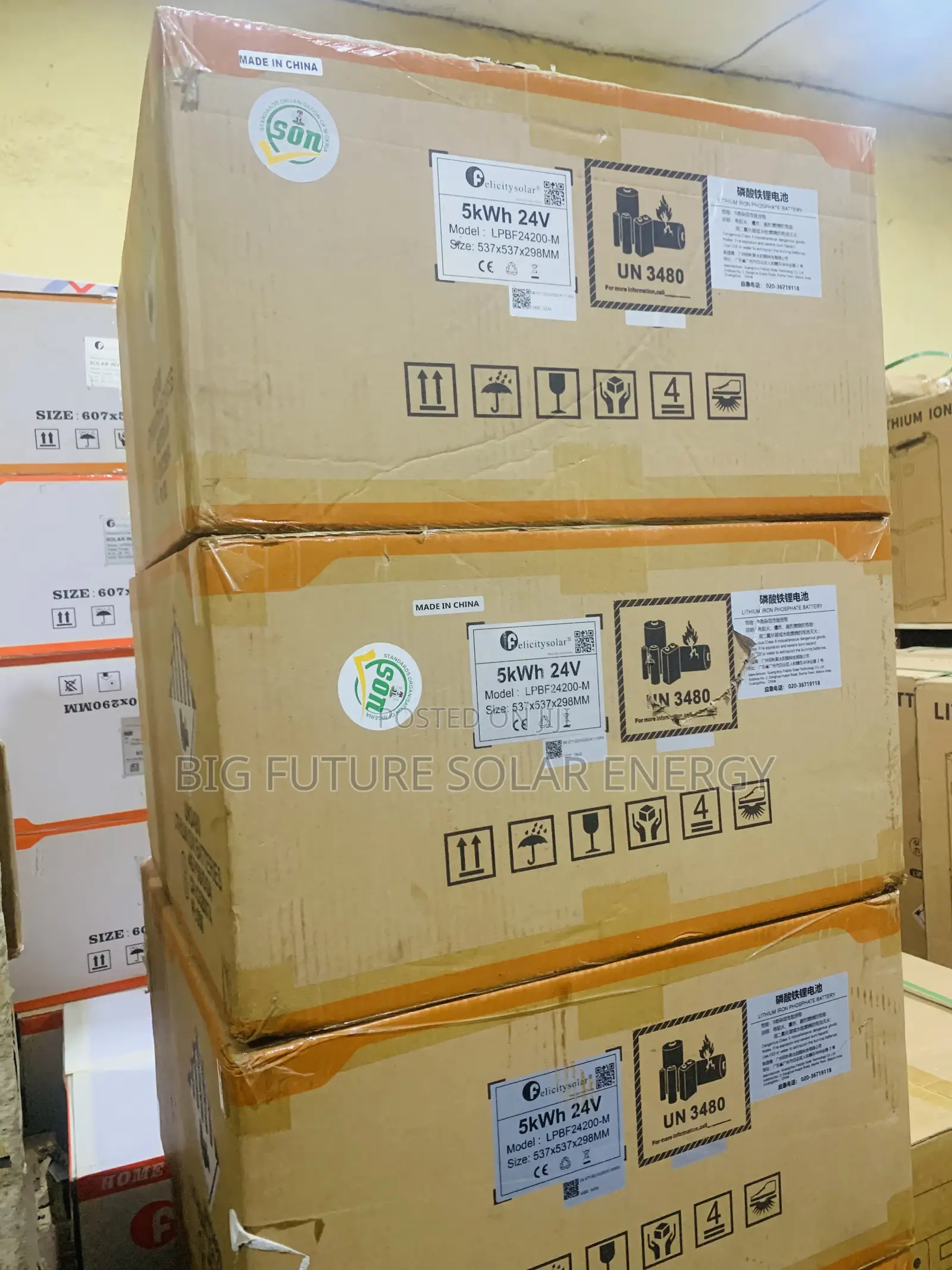 5kwh 24V Felicity Lithium Battery