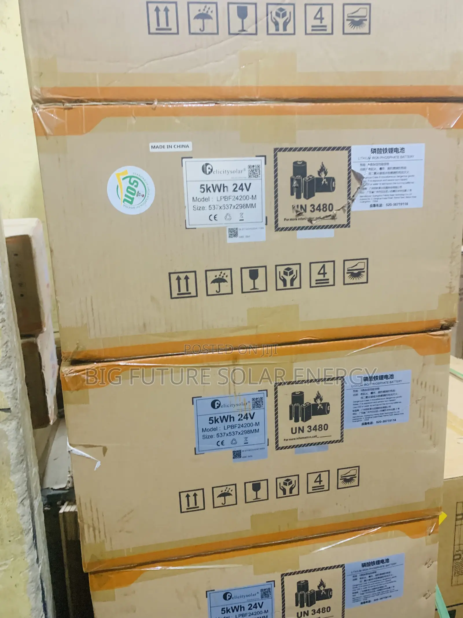 5kwh 24V Felicity Lithium Battery