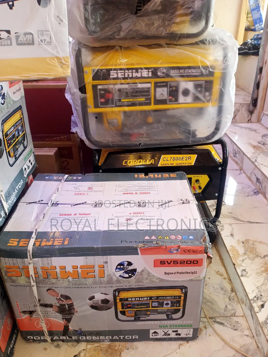 Very New Senwei 2.2KVA Manual Start Generator-Sv5200